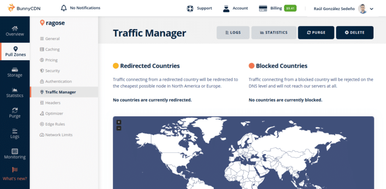 BunnyCDN Traffic Manager